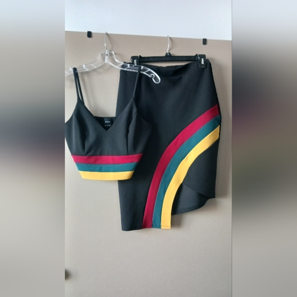 Black Two piece set